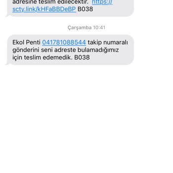 Kargo Teslimatı Ve Müşteri Hizmetleri Sorunu