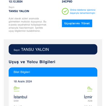 Bilet İptali Hakkında Bilgilendirilmemek Ve Mağduriyet