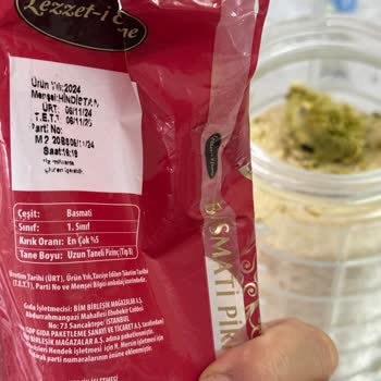 BİM Basmati Pirinçte Küf Şoku