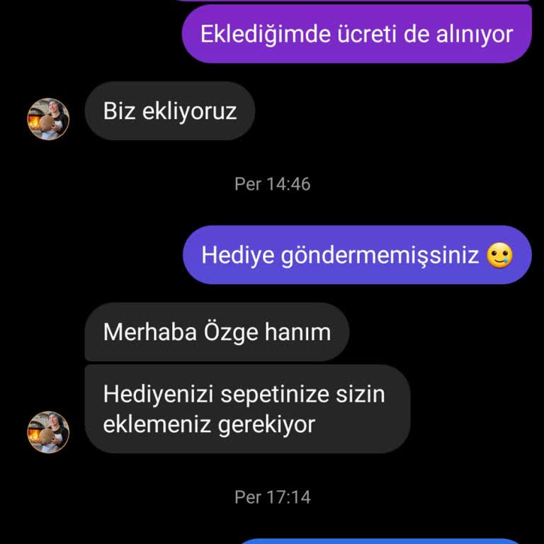 Eksik Gelen Hediye Ürün Sorunu
