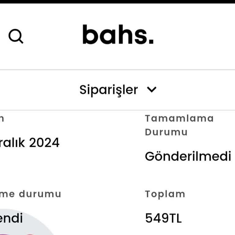 Bahs (Bahsbar) Teslimat Gecikmesi Ve İletişim Sorunu