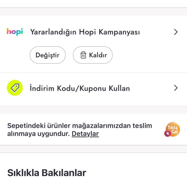 İndirim Kuponu Kullanım Sorunu