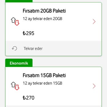 Vodafone'un Fahiş Fiyat Politikası