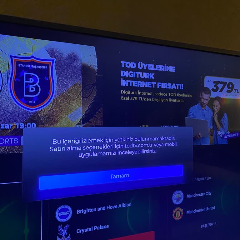 TV'de Tod Uygulama Sorunu: Maç Öncesi Stres