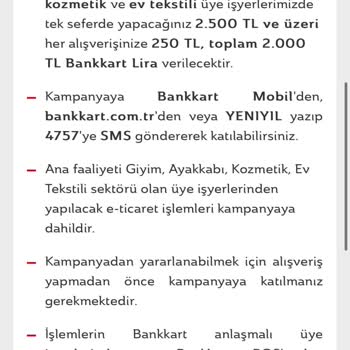 Ziraat Bankası Kampanya Şartlarını Yerine Getirmeme Rağmen Ödül Kazanamadım