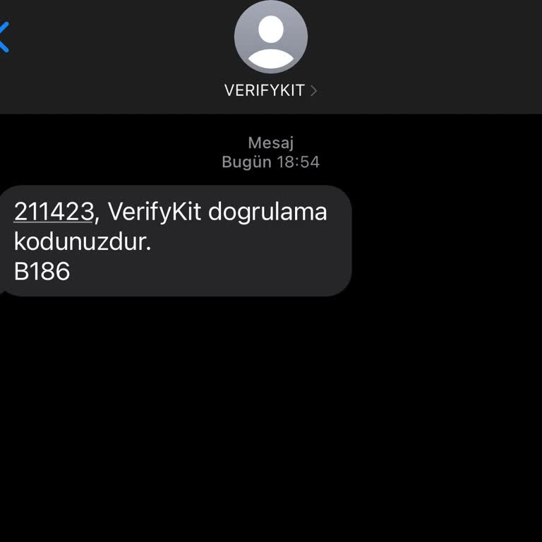 Yanlış Gönderilen Doğrulama Kodu Hakkında Bilgilendirme Talebi