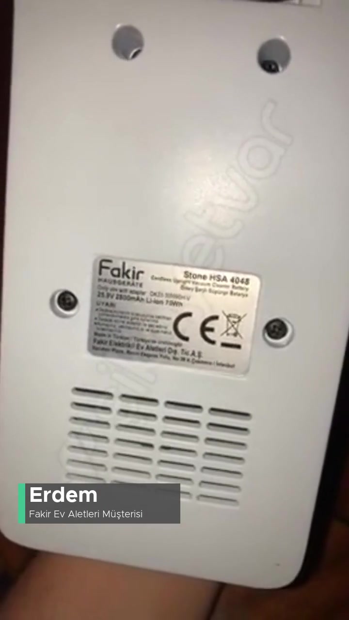 Fakir Dikey Süpürge Bağlantı Yeri Dağıldı! videonun kapak resmi