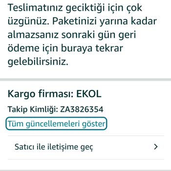 Amazon'dan İlk Alışverişte Hayal Kırıklığı