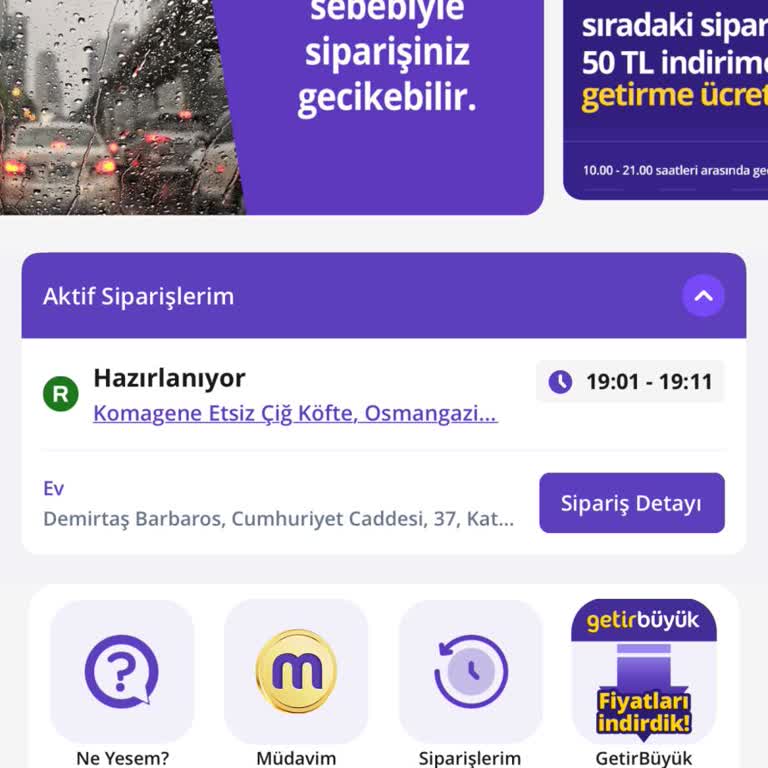 Sürekli Geciken Ve İptal Edilen Siparişler