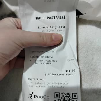 Bayat Pasta Ve Kötü Müşteri Hizmeti