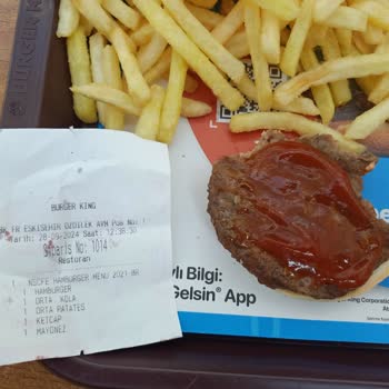 Burger King'de Beklenmeyen Malzeme Sorunu