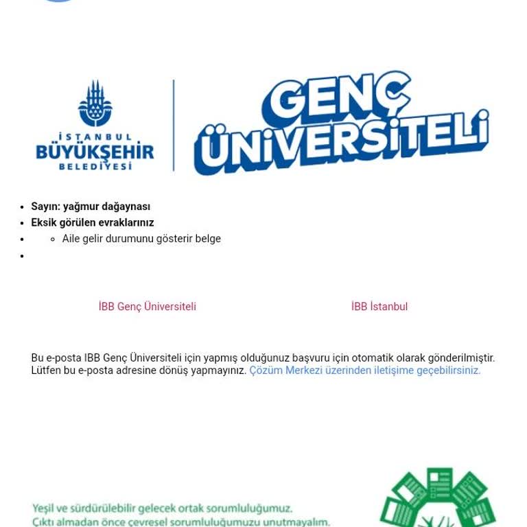 Eğitim Yardımı İçin Eksik Belge Sorunu