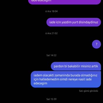 Uzun Teslimat Süresi Ve Kalitesiz Ürünler
