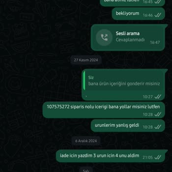 Uzun Teslimat Süresi Ve Kalitesiz Ürünler