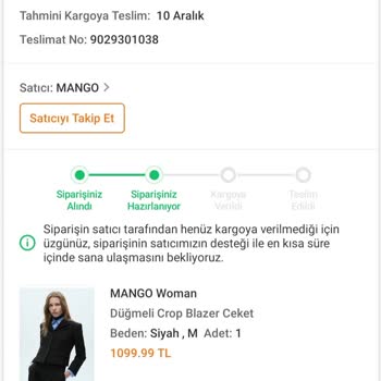 Teslimat Gecikmesi Ve İletişim Sorunları