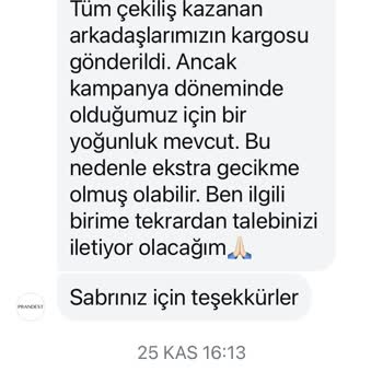 Kazandığımız Hediyeler Neden Gönderilmiyor