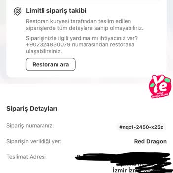 Yemeksepeti'nde Uzun Süre Bekleyen Siparişler