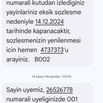 Digiturk Teknik Servis İhmali Ve Yanıltıcı Mesajlar