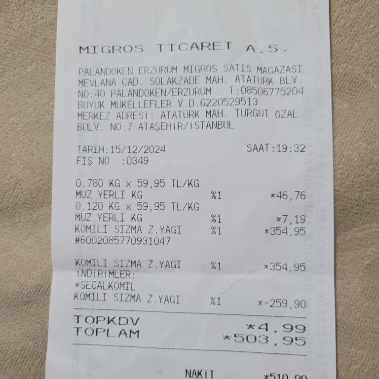 Migros Palandöken'de Müşteri Memnuniyetsizliği