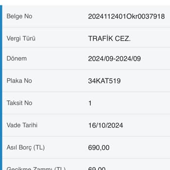 Yanlış Adrese Gelen Trafik Cezası Mağduriyeti