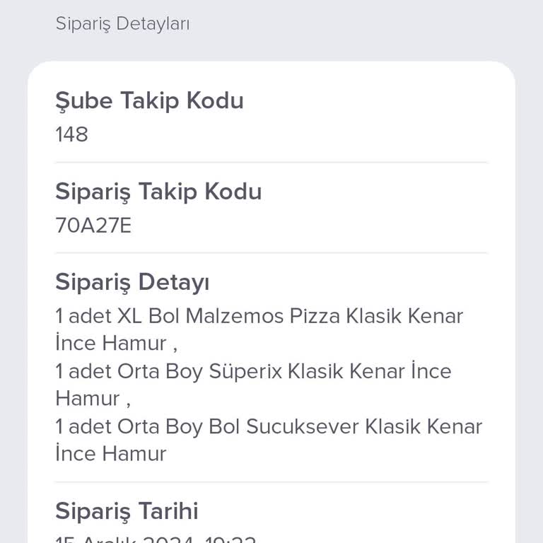 Sipariş Gecikmesi Ve Müşteri Hizmetleri Sorunu