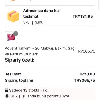 Sephora Sipariş No Ve Onay Sorunu