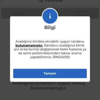 Alanya Devlet Hastanesi'nde Randevu Alamama Sorunu