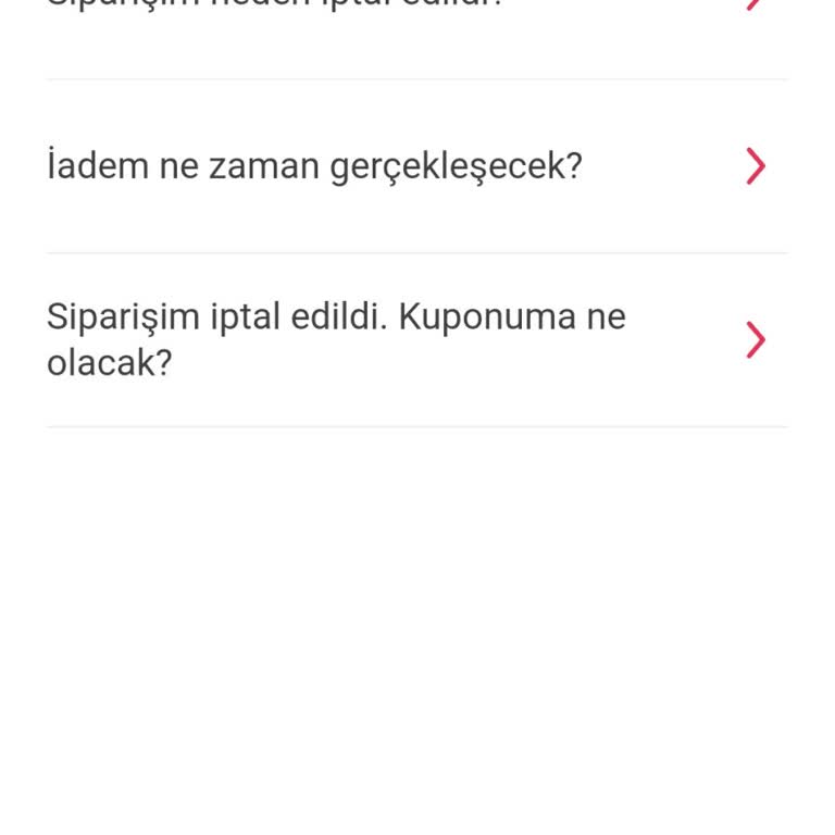 Müşteri Hizmetlerine Ulaşamama Ve Sipariş İptali Sorunu
