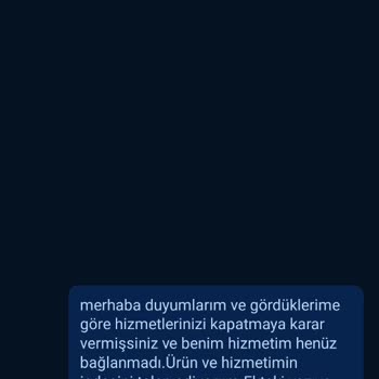 Comnet İptal Edilen Hizmetin Parasını İade Etmiyor