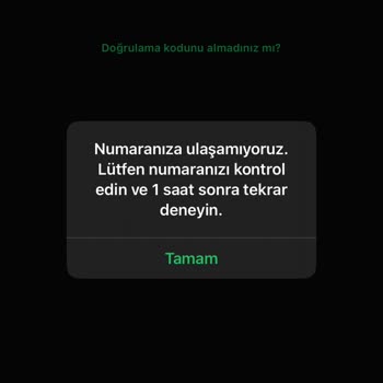 Vodafone'dan Aldığım Hatta WhatsApp Sorunu