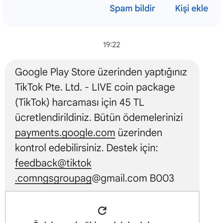 TikTok Üyeliği Olmayan Hesaptan Para Çekimi