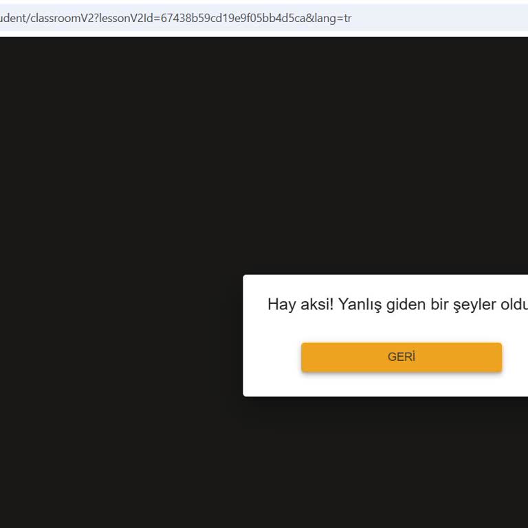 Cambly Derslerine Erişim Sorunu Ve İptaller