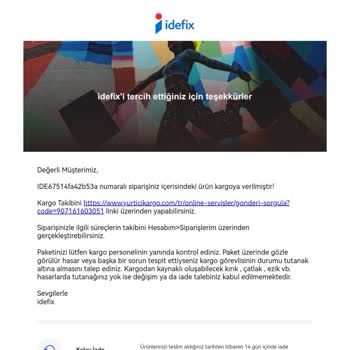 İdefix Alışverişinde Stok Problemi Ve Yetersiz Müşteri Hizmeti