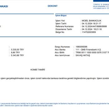 Garanti Kapsamında Sürekli Arızalanan ECA Kombi
