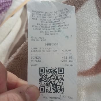 Shell İstasyonunda Yakıt Gösterge Sorunu