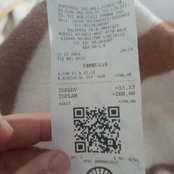 Shell İstasyonunda Yakıt Gösterge Sorunu