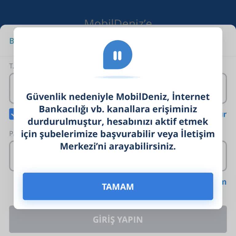 Denizbank Mobil Uygulama Erişim Sorunu Ve Müşteri Hizmetleri Çıkmazı