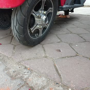 Kuba Motor Optimus Max Motorumun Jantı Kırıldı!