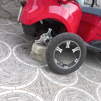 Kuba Motor Optimus Max Motorumun Jantı Kırıldı!