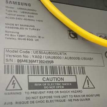 Samsung TV'nin Garanti Sonrası Kronik Sorunu