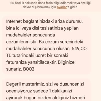 Haksız Tamir Ücreti Ve Fiber İnternet Kesintisi