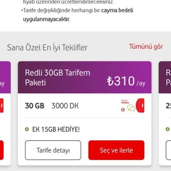Vodafone'un Fahiş Fiyatlı Paket Önerileri Mağdur Ediyor