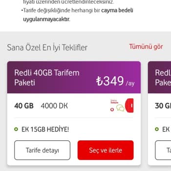 Vodafone'un Fahiş Fiyatlı Paket Önerileri Mağdur Ediyor