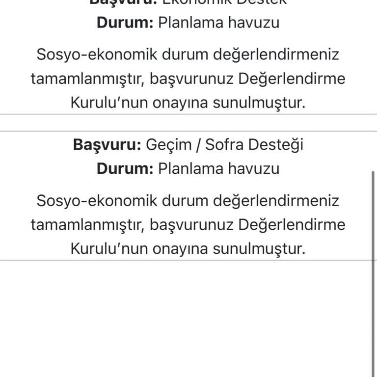 Sosyal Yardım Başvurumuz Neden Beklemede?
