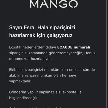 Mango Siparişim Hâlâ Gelmedi: Müşteri Memnuniyetsizliği Zirvede!