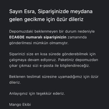 Mango Siparişim Hâlâ Gelmedi: Müşteri Memnuniyetsizliği Zirvede!