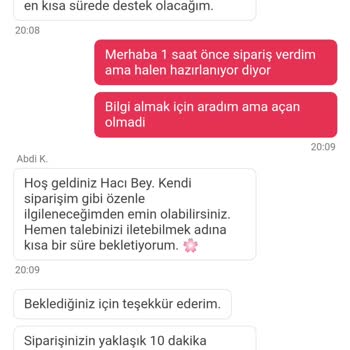 1 Dakikada Teslim Edilen Siparişin Gizemi
