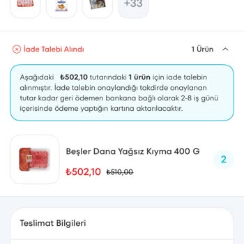 Eksik Ürünler Ve Uzayan Çözüm Süreci