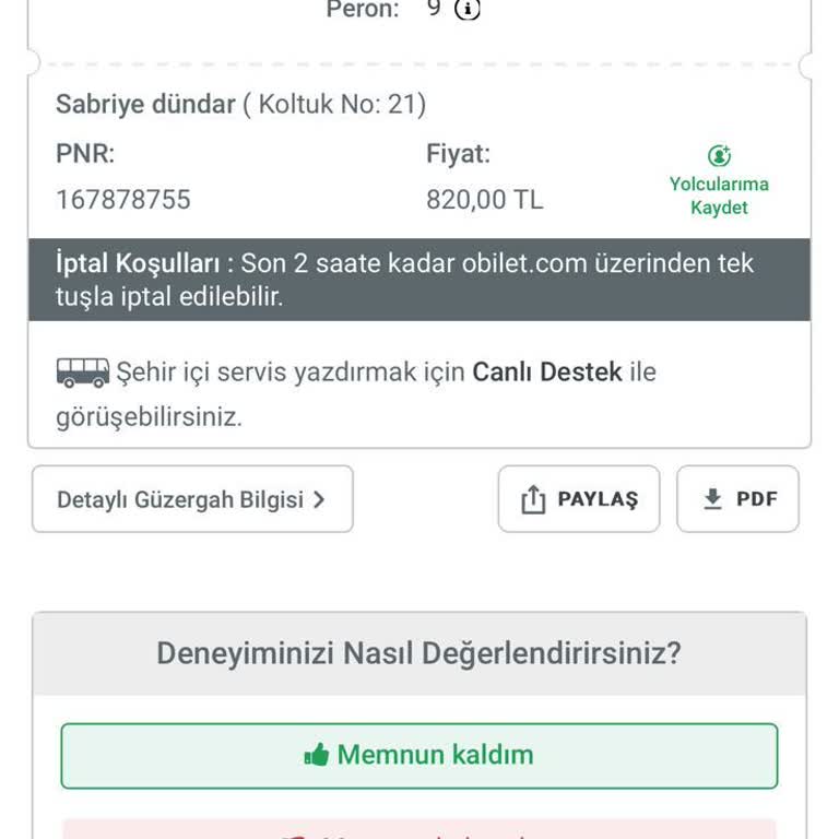 Bagaj Ücreti Ve Kötü Muameleyle Karşılaştık