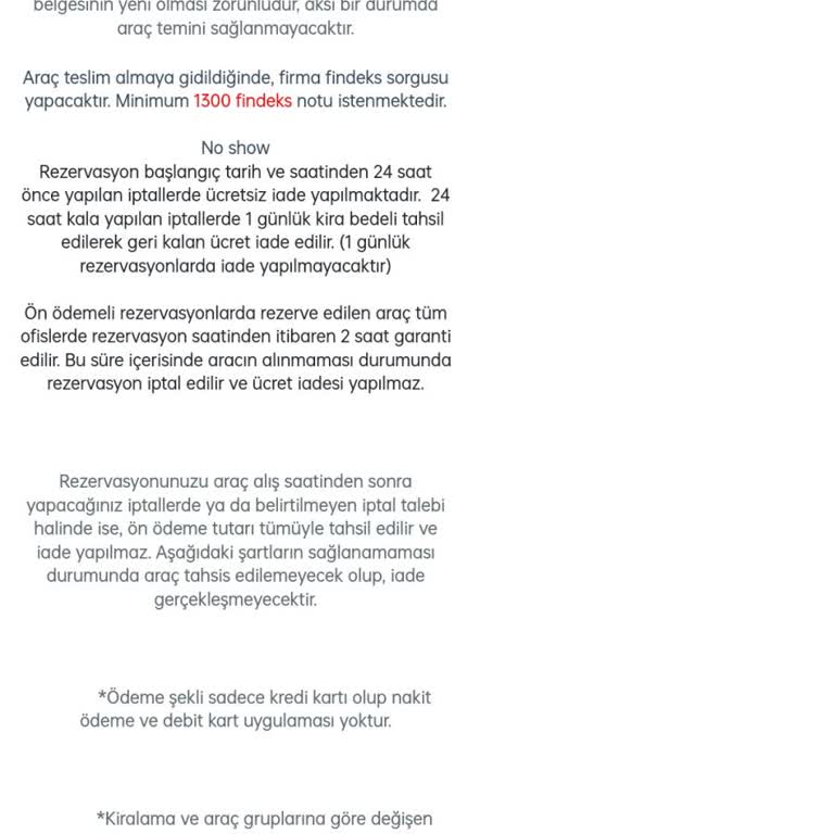 Araç Kiralama Sürecinde Eksik Bilgilendirme Ve Mağduriyet